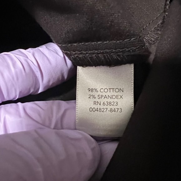 Christopher & Banks Womens Brown Collared Button Down LS Shirt Shacket Sz L - Picture 6 of 10